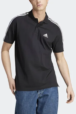 adidas Polo Con Logo Piccolo In Piqué Ricamato Essentials Uomo Taglie XS