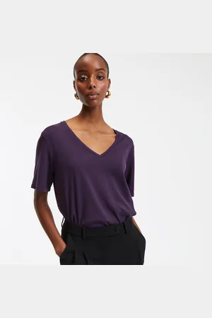 La Redoute T-shirt Scollo A V Maniche Corte Donna Taglie XS