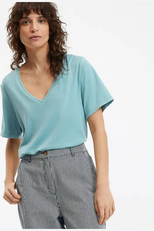 La Redoute T-shirt Scollo A V Maniche Corte Donna Taglie XS
