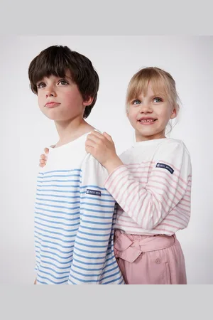 Petit Bateau T-shirt Alla Marinara Maniche Lunghe In Cotone Bambino Taglie 3 anni - 94 cm