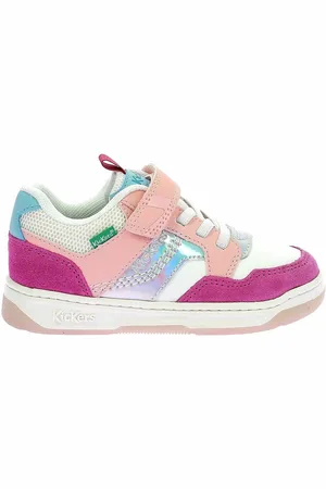 Kickers Sneakers In Pelle Kickarting Bambina Taglie 34