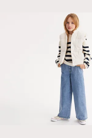 La Redoute Jeans Larghi Bambina Taglie 4 anni - 102 cm