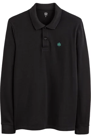 La Redoute Polo A Maniche Lunghe, Ricamata In Puro Cotone Biologico Uomo Taglie S
