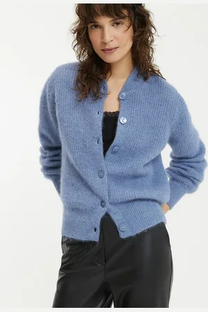 La Redoute Cardigan Stile Bomber, In Misto Alpaca Donna Taglie S