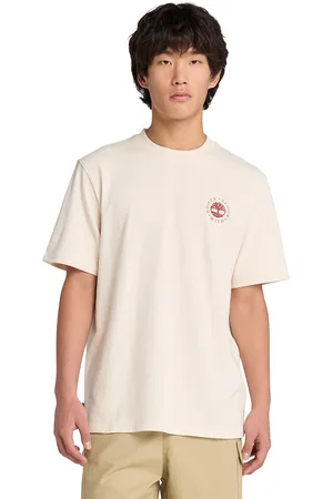 Timberland T-shirt A Maniche Corte Con Disegno Sul Retro Uomo Taglie S
