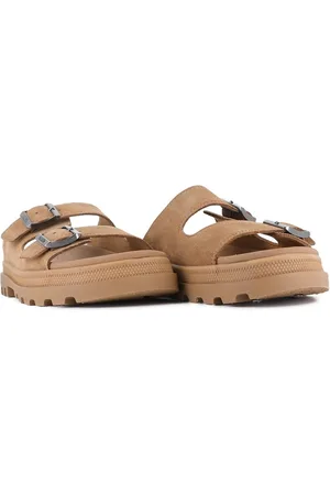 Palladium Mules Con Doppia Cinghia Dunelite Riviera Uomo Taglie 40