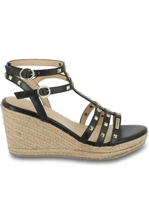 Les Tropéziennes par M Belarbi Espadrillas In Pelle Con Zeppa Lili Donna Taglie 36