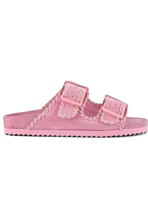 Colors of California Sabot In Pelle Con Impunture Donna Taglie 37