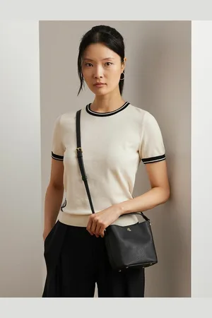 Ralph Lauren Borsa A Secchiello Piccola In Pelle Con Tracolla, Reese