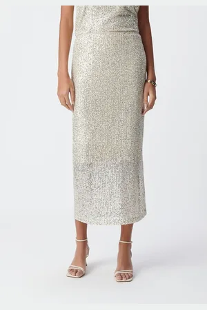 IKKS Gonna Lunga In Paillettes Donna Taglie 40 (IT) - 36 (FR)