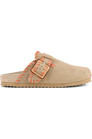 Colors of California Sabot In Pelle Con Impunture Donna Taglie 41