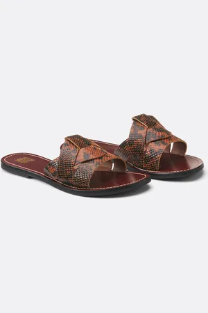La Redoute Sabot Piatti In Pelle Di Pitone Donna Taglie 36