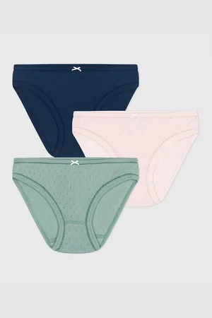 Petit Bateau Confezione Da 3 Culotte Bambina Taglie 3 anni - 94 cm