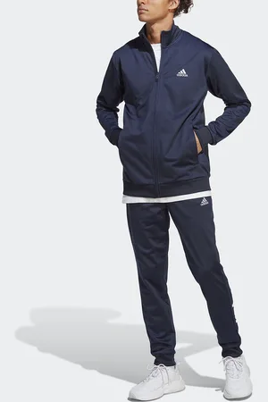 adidas Tuta Sportiva In Maglia Con Logo Uomo Taglie XS