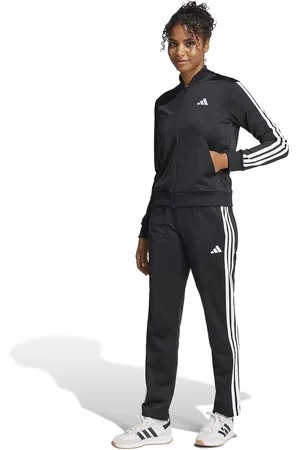 adidas Completo Tuta Sportiva Essentials 3 Stripes Donna Taglie M