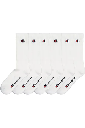 Champion Confezione Da 6 Paia Di Calze Alte Con Logo Uomo Taglie 35/38
