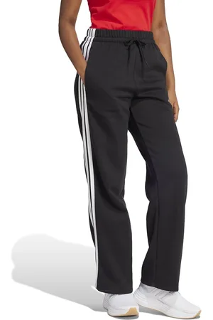 adidas Pantaloni Larghi In Felpa Essentials 3-stripes Donna Taglie XS
