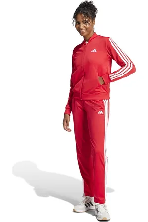 adidas Completo Tuta Sportiva Essentials 3 Stripes Donna Taglie XL