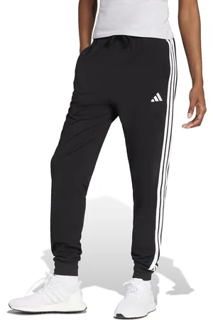 adidas Pantaloni Tapered In Felpa Essentials 3-stripes Donna Taglie XS