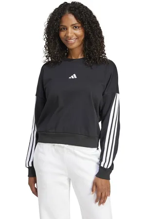 adidas Felpa Girocollo Essentials A 3 Bande Donna Taglie XS
