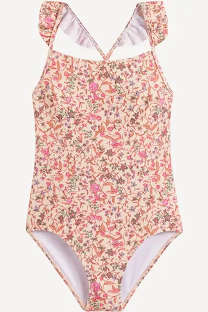 La Redoute Costume Intero Fantasia Floreale Bambina Taglie 4 anni - 102 cm