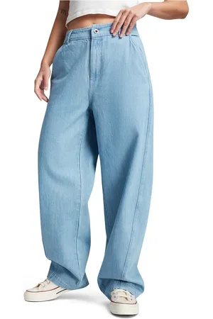 Converse Pantaloni In Denim Donna Taglie S