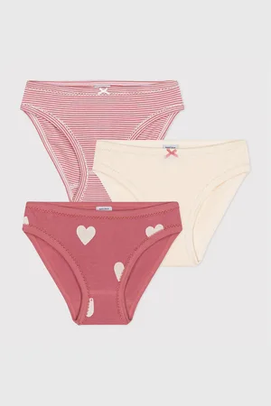 Petit Bateau Confezione Da 3 Culotte In Cotone Bambina Taglie 3 anni - 94 cm