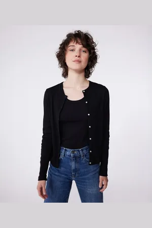 Petit Bateau Cardigan In Cotone Tinta Unita Donna Taglie L