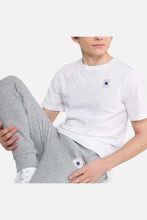 Converse T-shirt A Maniche Corte Bambino Taglie 8/10 anni - 126/138 cm