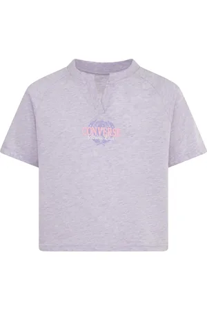 Converse T-shirt A Maniche Corte Bambina Taglie 8/10 anni - 126/138 cm
