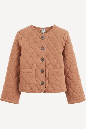 La Redoute Giacca Trapuntata In Garza Di Cotone Bambina Taglie 24 mesi - 86 cm
