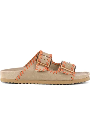 Colors of California Sabot In Pelle Con Impunture Donna Taglie 37