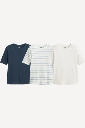 La Redoute Confezione Da 3 T-shirt Girocollo Bambina Taglie 4 anni - 102 cm