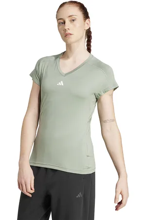 adidas T-shirt Con Scollo A V Aeroready Train Essentials Logo Donna Taglie XS