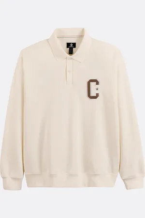 Converse Felpa Con Collo A Polo Uomo Taglie XXL