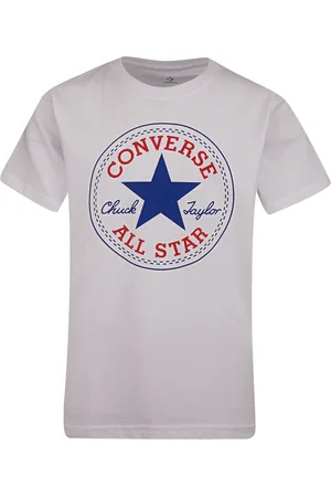 Converse T-shirt A Maniche Corte Bambino Taglie 13/15 anni - 153/159 cm