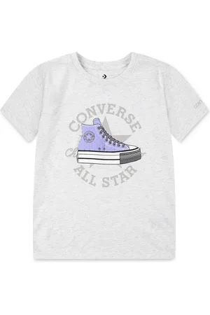 Converse T-shirt Fantasia Davanti Bambina Taglie 13/15 anni - 153/159 cm