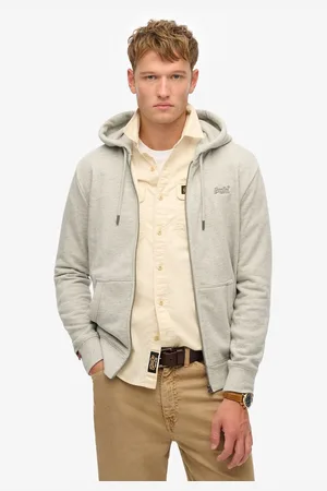 Superdry Felpa Con Cerniera E Cappuccio Uomo Taglie S