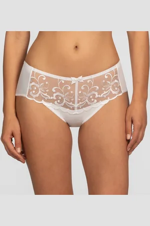 Playtex Culotte Media Essential Elegance Broderie Donna Taglie 52 (IT) - 48 (FR)