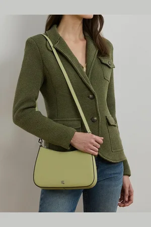 Ralph Lauren Borsa In Pelle Da Portare A Spalla, Danni