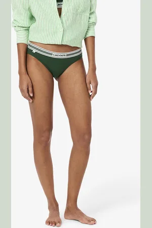 Lacoste Slip In Cotone Donna Taglie XS