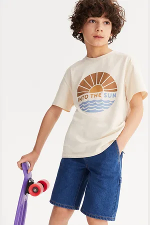 La Redoute Bermuda In Denim Stile Falegname Bambino Taglie 4 anni - 102 cm