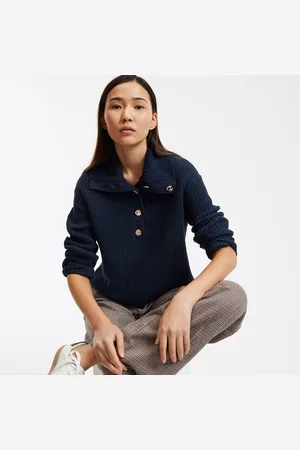 La Redoute Maglione Collo Alto In Maglia Grossa Donna Taglie XS