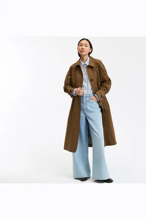 La Redoute Trench Lungo Con Bottoni, Signature Maurice Donna Taglie XS