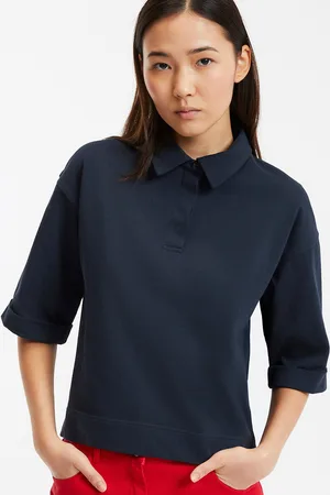 La Redoute T-shirt A Maniche Corte Con Scollo A Polo Donna Taglie XS