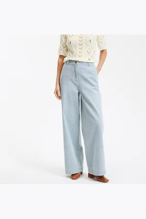 La Redoute Pantaloni Larghi Vita Alta Donna Taglie 38 (IT) - 34 (FR)