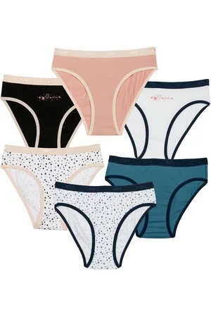 Dim Confezione Da 6 Culotte 8-16 Anni Bambina Taglie 8 anni - 126 cm