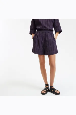 La Redoute Pantaloncini In Pizzo Inglese, Elastico In Vita Donna Taglie S