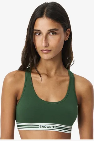 Lacoste Bralette In Cotone Donna Taglie XS