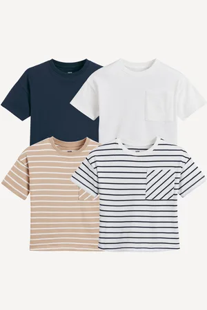 La Redoute Confezione Da 4 T-shirt Girocollo Taglie 18 mesi - 81 cm